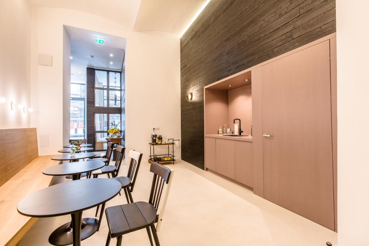 Großzügiges Apartment mit Lounge nähe Naschmarkt Viena Exterior foto